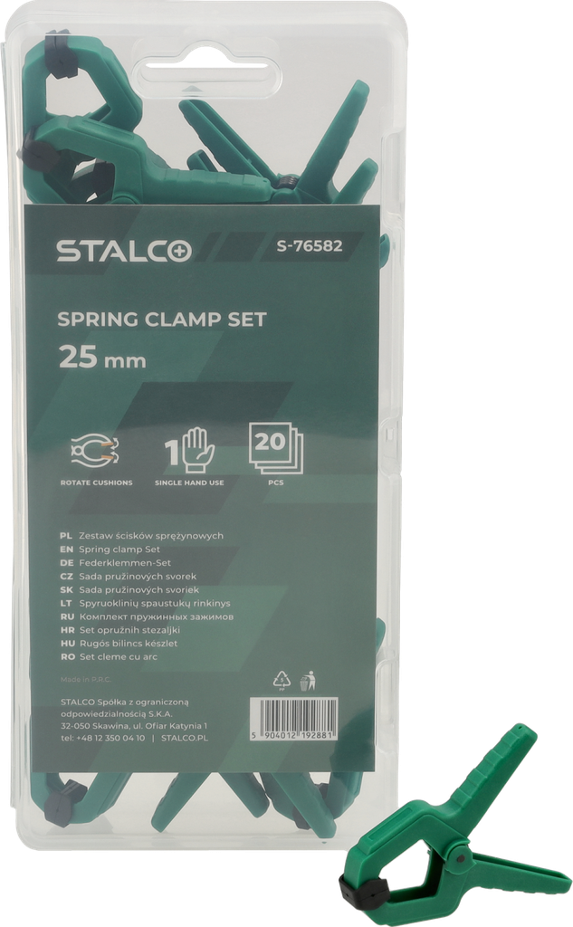 CLEME..ARC.25MM.STALCO1.5KG.SET