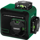 Nivelă laser în cruce 3D LLS3DG verde STALCO S058597004