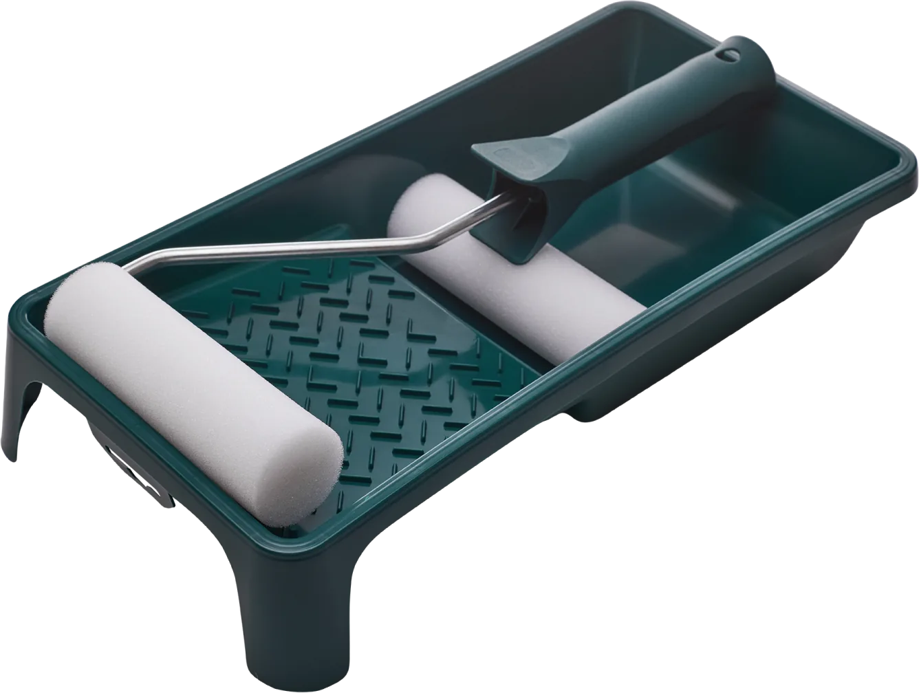 Set de vopsit - Tavă Moltopren ACRYL 150 x 290 mm, mâner 100 / ø6 mm, 2 x Moltopren 110 mm STALCO S-38919