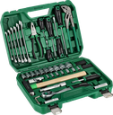 Set scule multifuncționale 1/2”+1/4” 55 buc clichet 90t ambalaj BMC STALCO S011100055