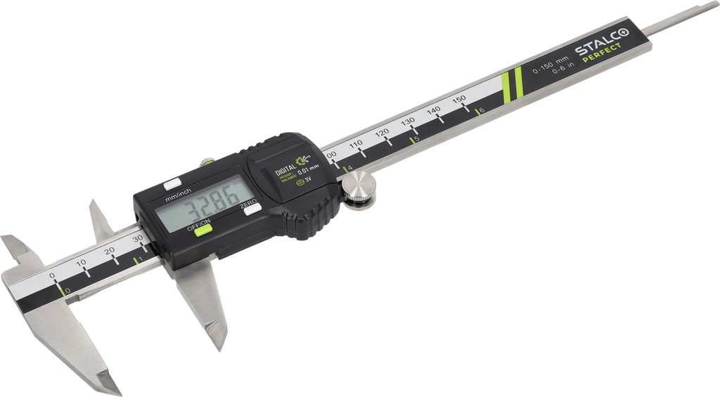 Șubler digital precizie 0,01 mm 3,0 V STALCO PERFECT