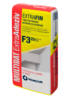 Tinci fin pentru interior și exterior Multibat EXTRAFIN F3 25 kg