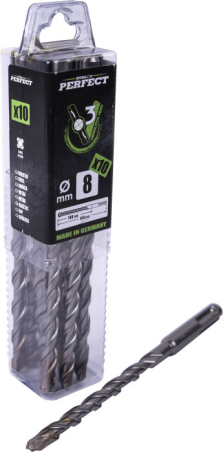 Burghiu pentru beton V3 SDS plus V-Pack d=6.0x110mm STALCO PERFECT S-71475