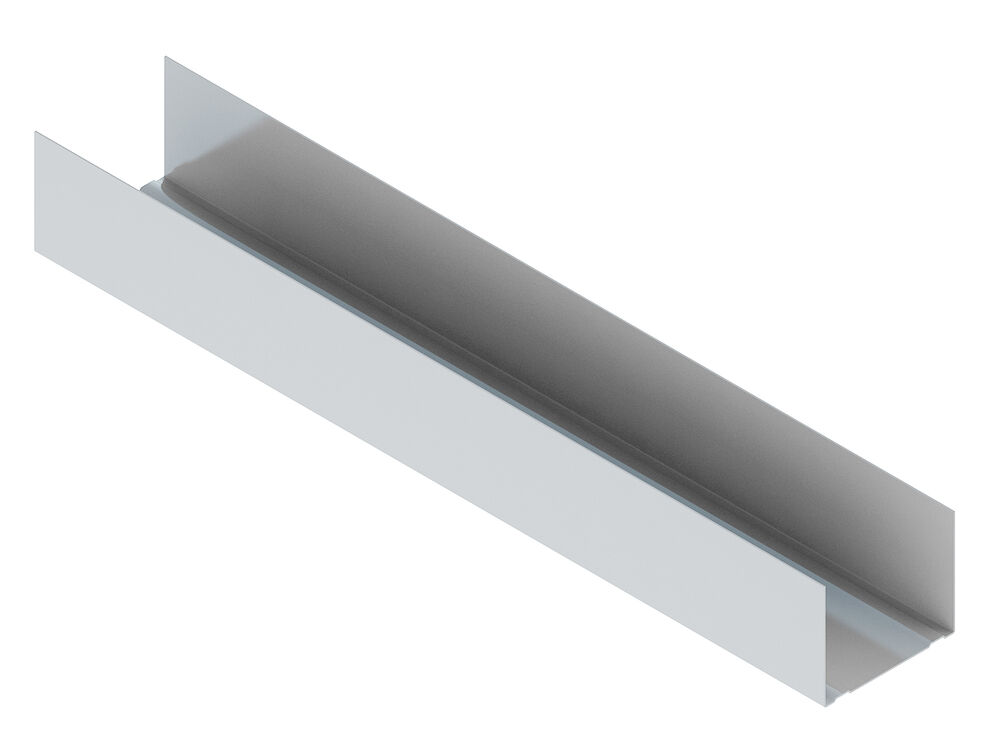 Profil metalic ghidaj gips-carton Siniat NIDA Metal UW50 4000 mm