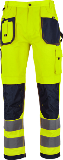 Pantaloni de lucru BASIC NEON LINE galbeni fluorescent STALCO
