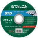DISC.TAIERE.METAL.125x1MM.STALCO