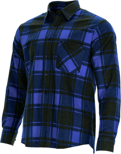 Cămașă albastră din flanel SQUARE STALCO