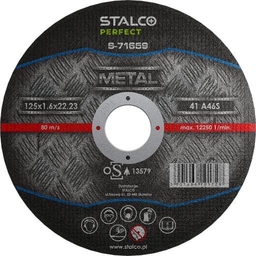 DISC.TAIERE.METAL.22.23MM.STALCO.PERFECT