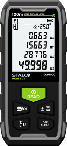 [IZOSTLS058298002] Telemetru laser DLP100G 100m STALCO PERFECT S058298002