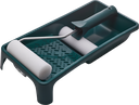 Set de vopsit - Tavă Moltopren ACRYL 150 x 290 mm, mâner 100 / ø6 mm, 2 x Moltopren 110 mm STALCO S-38919