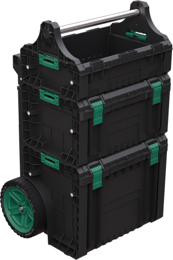 [IZOSTLS026145941] Set cutie scule mobilă 4 piese (BM01+TB04+TB05) SYSTEM STALCO S026145941