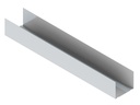 Profil metalic ghidaj gips-carton Siniat NIDA Metal UW50 4000 mm