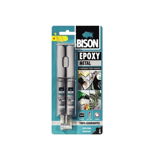 [IZOTM400004] BISON EPOXY METAL 2*12ML